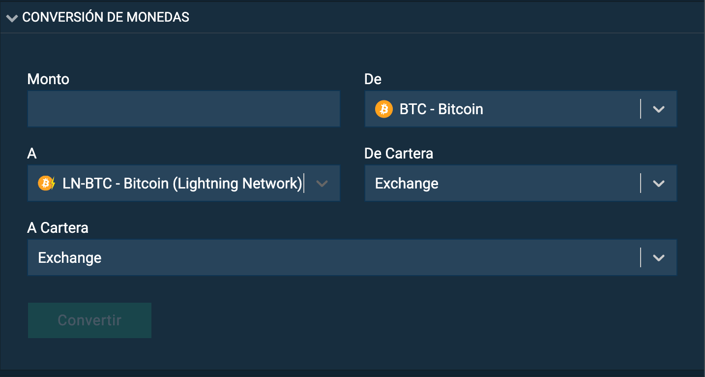 Depósitos y Retiros de BTC en la Red Lightning (LN-BTC) – Bitfinex