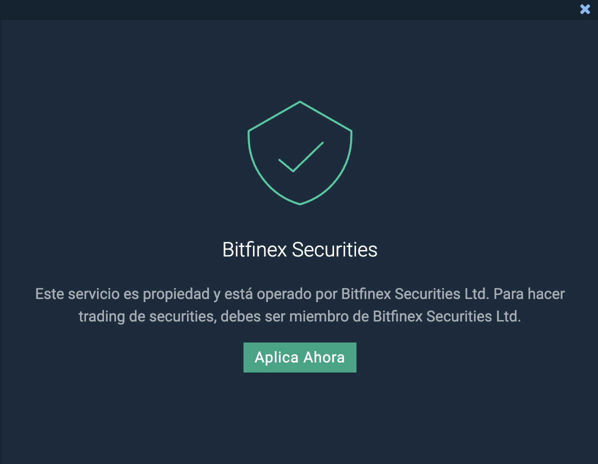 Cómo Crear Una Cuenta De Bitfinex Securities – Bitfinex