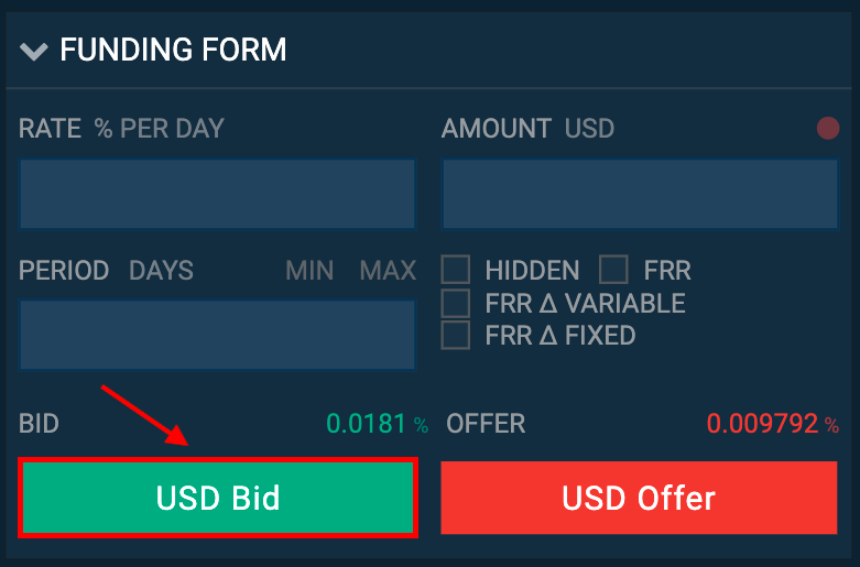 funding btc bitfinex