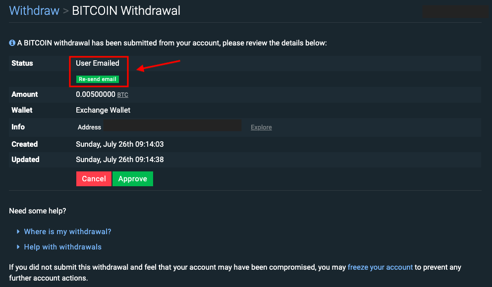 btc withdrawal is disabled bter